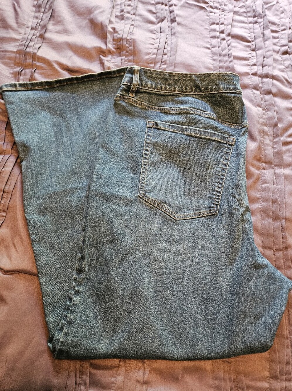 Lane Bryant Women's Relaxed Blue Denim Jeans (26W)